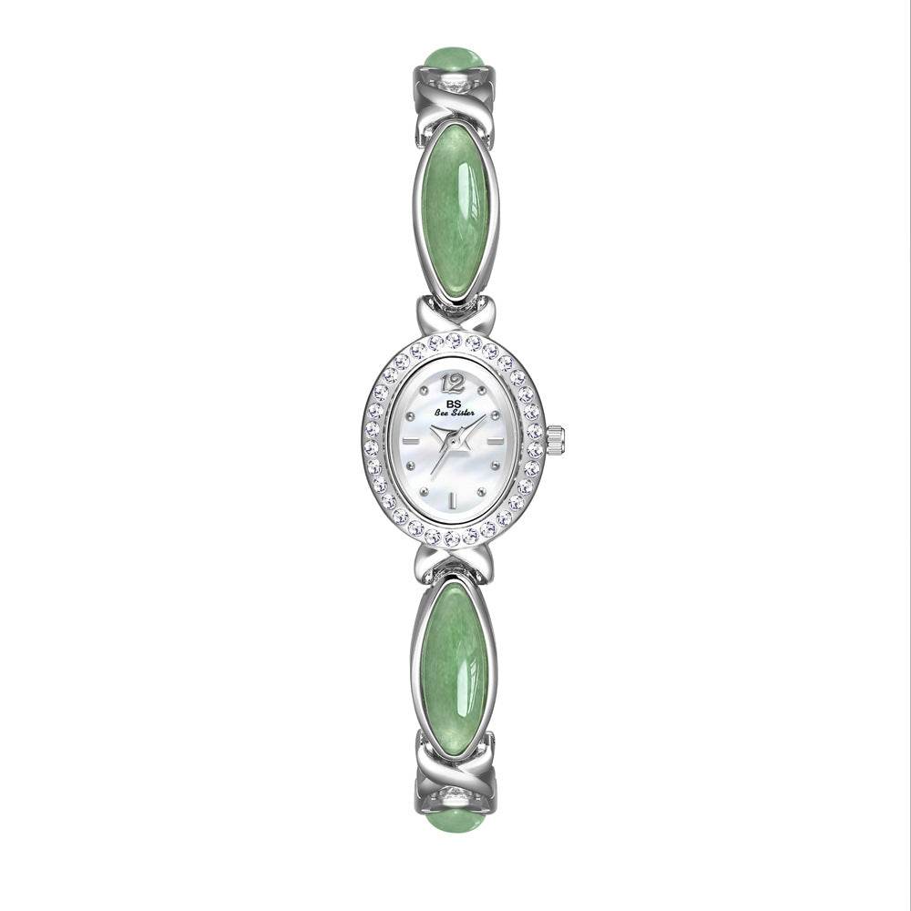 Center Hetian Jade Chain Watch - Elegant Women's Bracelet for Timeless Style - Buy Center