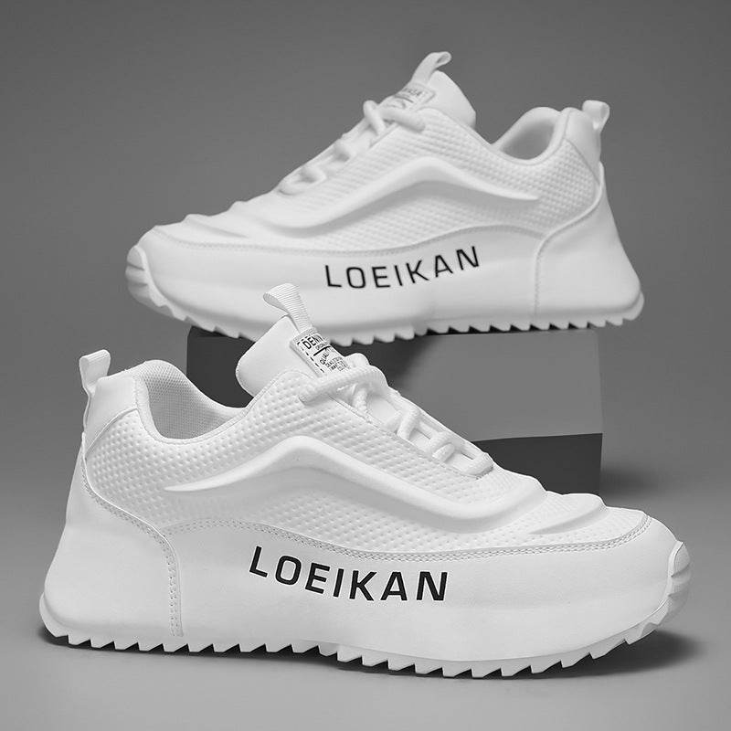 Buycenter Men's Casual Sports Shoes - Solid Color, Various Sizes Available - Buy Center