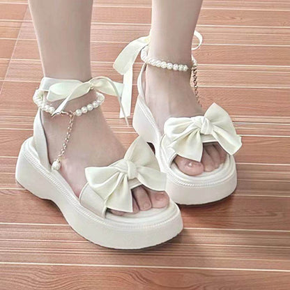 Princess Holiday Sandals for Women - Stylish Creamy-White Summer Footwear - Buy Center
