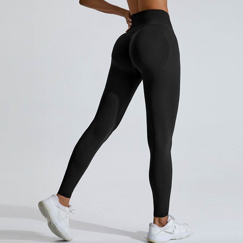 Buycenter Seamless Yoga Pants - Peach Hip Raise for All Sports Activities - Buy Center