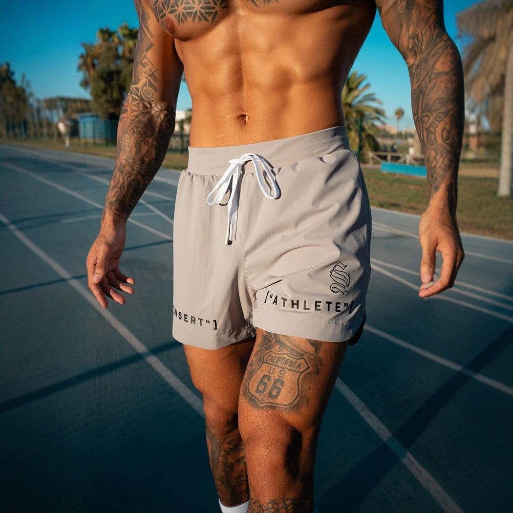 Buycenter Men's Fitness Shorts - Quick-Drying Casual Running Apparel - Buy Center