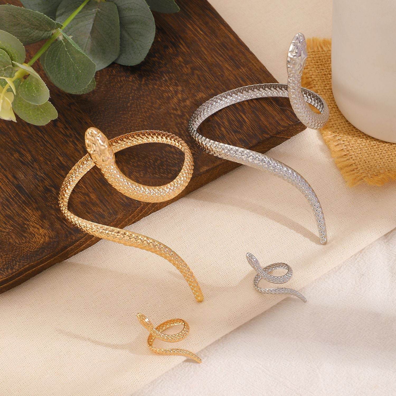 Buycenter Snake-Shaped Fashion Ring - Personalized Women's Jewelry - Buy Center