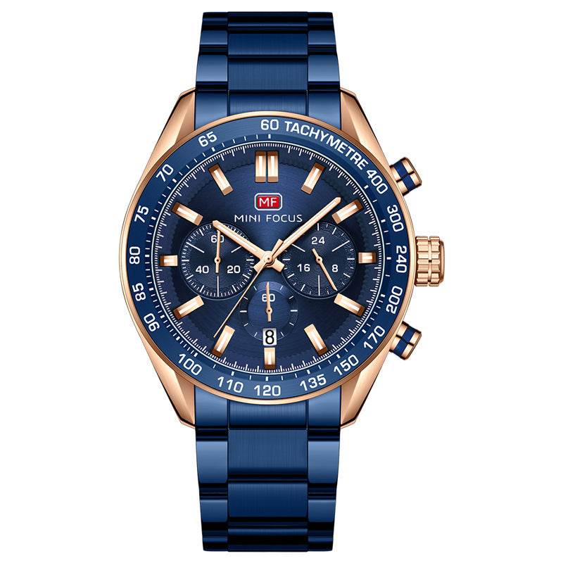 Men's Steel Belt Quartz Watch - Timeless Elegance & Modern Style 2025 - Buy Center