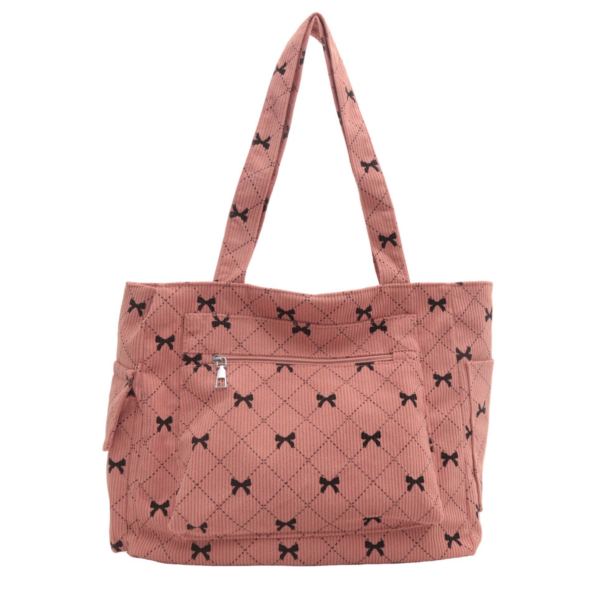 Buycenter Simple Stylish Underarm Tote Bag - Trendy Canvas Clutch - Buy Center