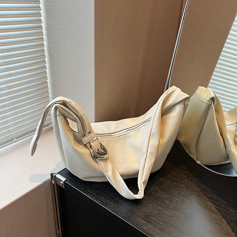 Trendy Large Capacity Dumpling Bag - Women's Portable Clutch in 3 Colors - Buy Center