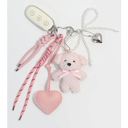 Hand-Knitted Rope Keychain - Cute Patterns & Durable Cotton Design - Buy Center