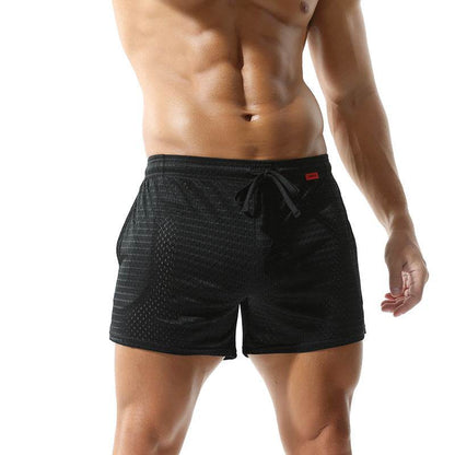 Buycenter Men's Loose Fashion Sport Boxers - Solid Color Casual Shorts - Buy Center