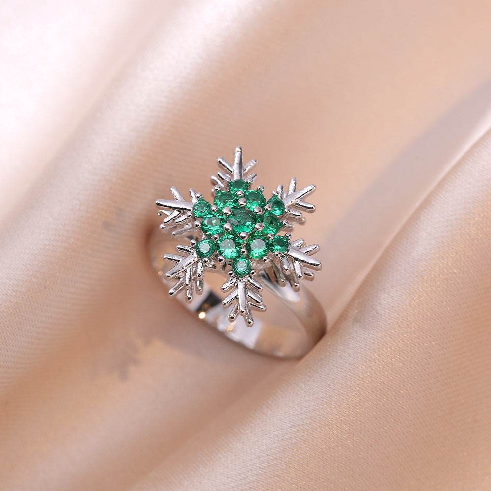 Buy Center Fully Jeweled Loving Heart Ring - Unique Temperamental Style - Buy Center