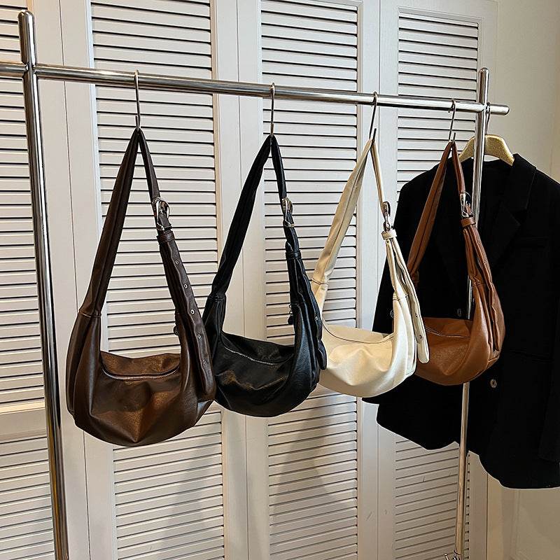 Trendy Large Capacity Dumpling Bag - Women's Portable Clutch in 3 Colors - Buy Center