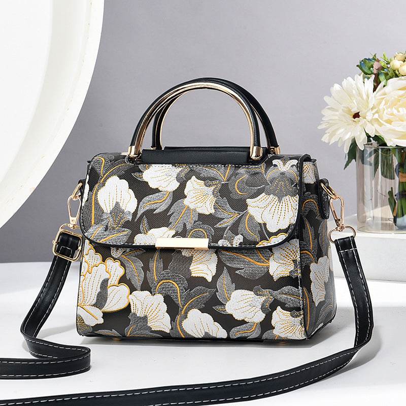 Trendy Women's Chinese Style Shoulder Messenger Bag - Fashionable Crossbody - Buy Center