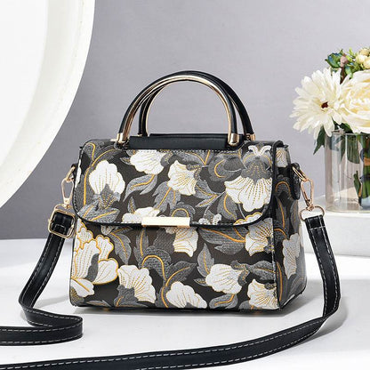 Trendy Women's Chinese Style Shoulder Messenger Bag - Fashionable Crossbody - Buy Center