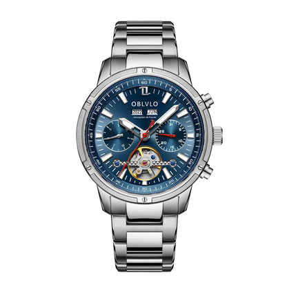 Men's Multi-Functional Hollowed Fashion Watch - Stylish & Versatile Design - Buy Center