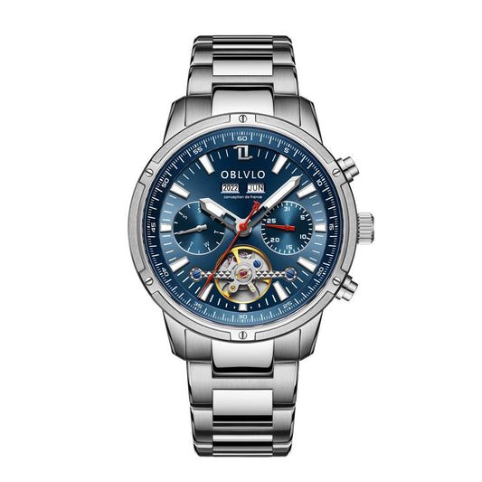 Men's Multi-Functional Hollowed Fashion Watch - Stylish & Versatile Design - Buy Center