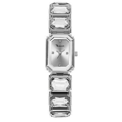 Elegant Square Dial Women's Bracelet Watch - 27mm Stylish Timepiece - Buy Center