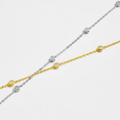 Elegant 925 Silver Multi-Adjustable Buckle Women's Bracelet - Trendy Style - Buy Center