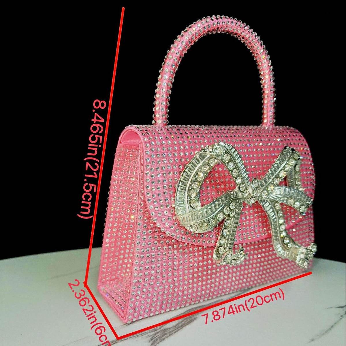Rhinestone Crossbody Bag for Women - Elegant Purse in 5 Colors - Buy Center