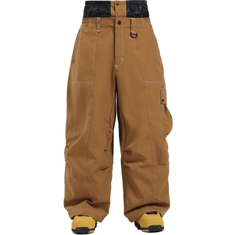 Buycenter Wide Leg Ski Pants - Windproof, Waterproof, Casual Outdoor Wear - Buy Center