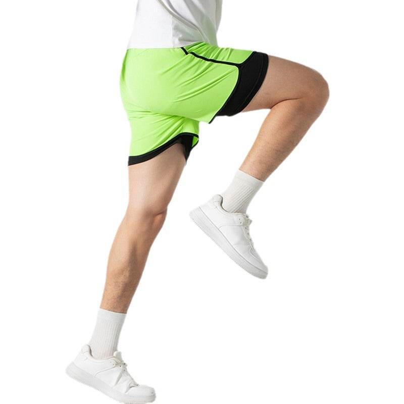 Buycenter Men's Quick-Drying Training Shorts - Liner, High Waist Options - Buy Center