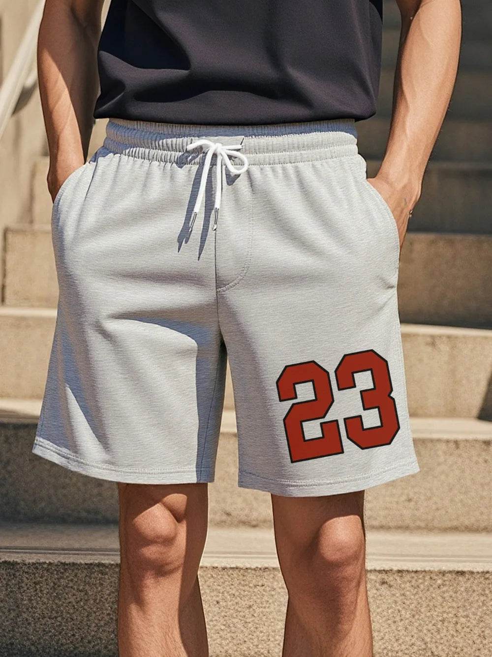 TOQUCL Men's Lightweight Fitness Shorts - Breathable Quick-Dry Casual Style - Buy Center