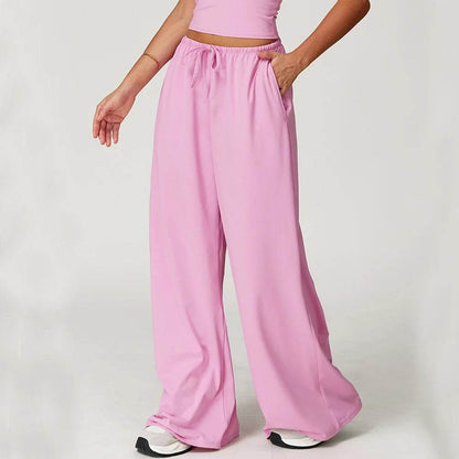 Women's High Waist Flared Leggings - Breathable Wide Leg Yoga Pants - Buy Center