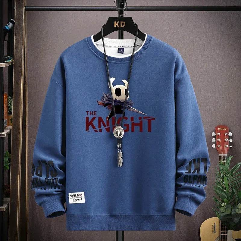 Cool Bear Print Mens Sweatshirt - Fashionable O-Neck Long Sleeve Top - Buy Center