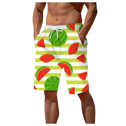 Men's Palm Tree Gradient Fashion Shorts - Quick Dry Summer Swim Trunks - Buy Center