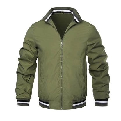 Men's Casual Spring Summer Windbreak Bomber Jacket - Lightweight & Stylish - Buy Center