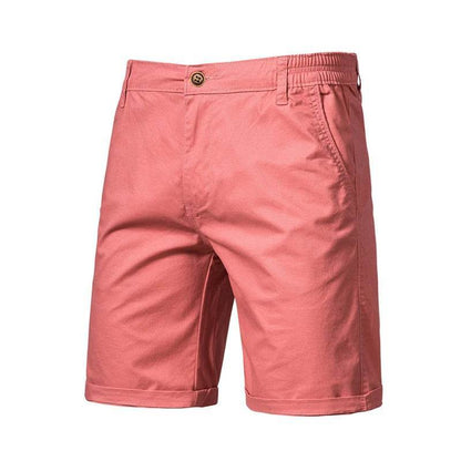 FANWEILIN Men's 100% Cotton Summer Cargo Shorts - Casual Bermuda Style - Buy Center