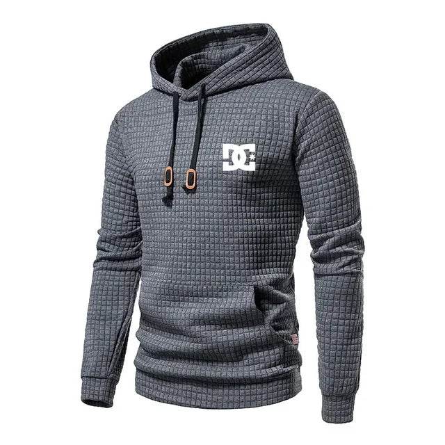 2025 Spring Casual Hoodie for Men - DC Letters Print & Large Pockets - Buy Center