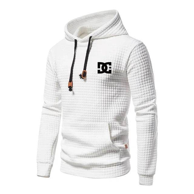 2025 Spring Casual Hoodie for Men - DC Letters Print & Large Pockets - Buy Center