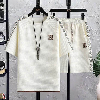 KOLMAKOV Men's Ice Silk Shorts Set - Summer Casual & Breathable - Buy Center