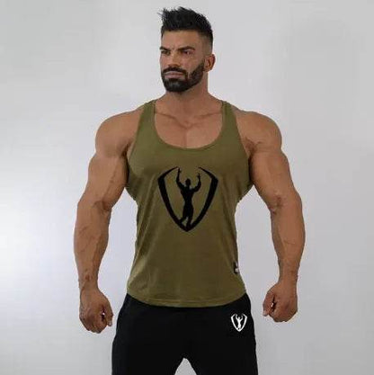 2024 Men's Cotton Tank Tops - Sleeveless Gym Vest for Fitness - Buy Center