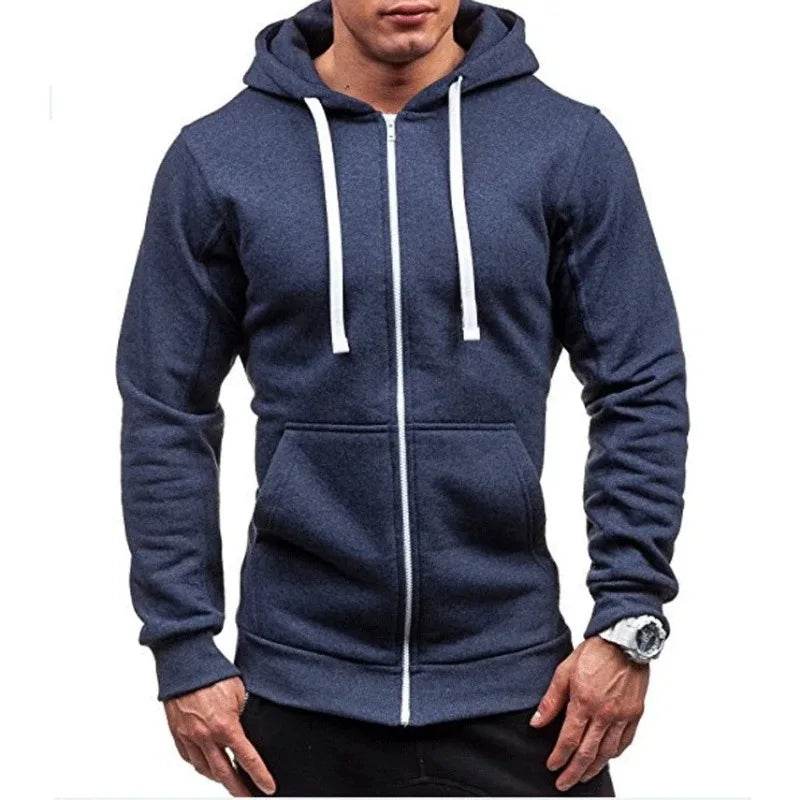 MRMT Men's Zipper Hoodie - Casual Comfort for Spring & Autumn - Buy Center