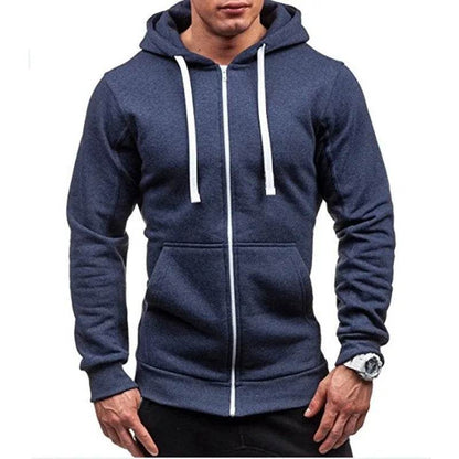 MRMT Men's Zipper Hoodie - Casual Comfort for Spring & Autumn - Buy Center