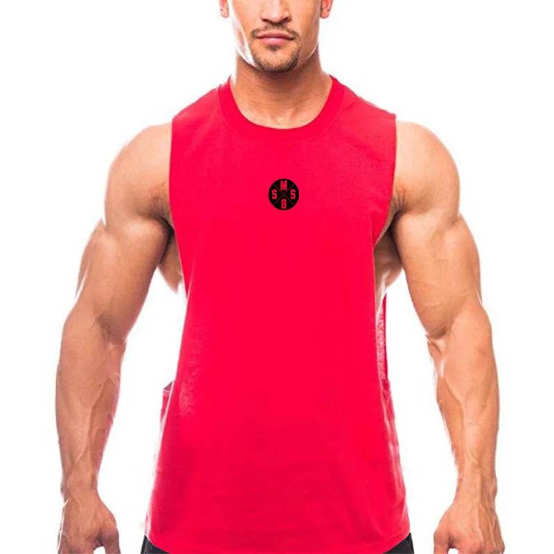 Muscleguys Men's Gym Tank Top - Low Cut Armholes for Fitness & Bodybuilding - Buy Center