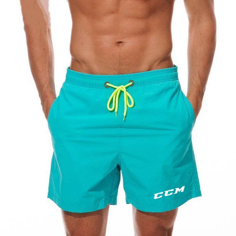CCM Men's Quick Dry Swim Trunks - Comfortable Board Shorts for Summer - Buy Center