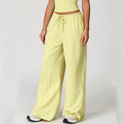 Women's High Waist Flared Leggings - Breathable Wide Leg Yoga Pants - Buy Center