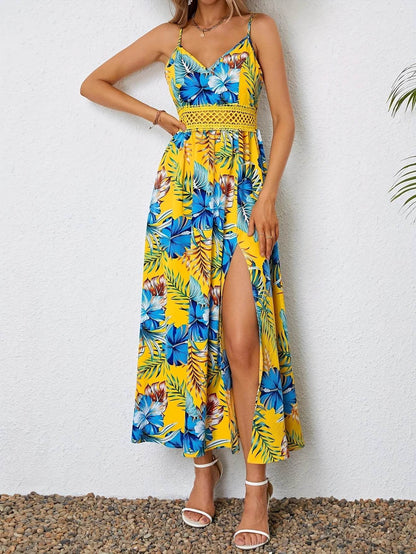 Bohemian Floral Summer Dress - Elegant Beach Sundress for Women - Buy Center