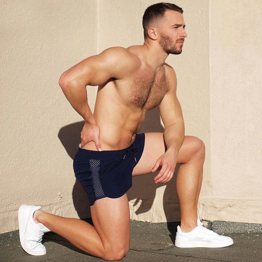 SUGOIDAN Men's Quick Dry Beach Board Shorts - Breathable & Comfy Fit - Buy Center