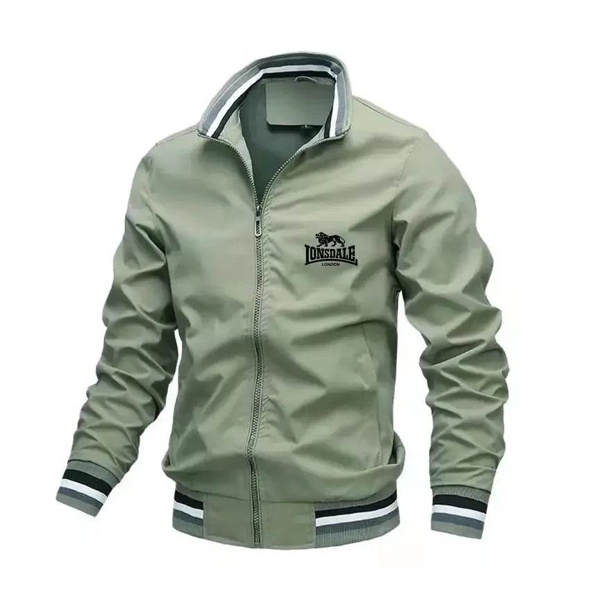 2025 Men's Slim Baseball Jacket - Casual Stand Collar for Spring Fashion - Buy Center