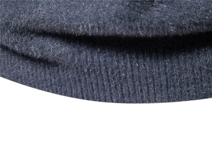 Pullover Men's Trend Sweater Slim Fit Casual Knitted Turtleneck Pullover Tops Men Clothes - Buy Center