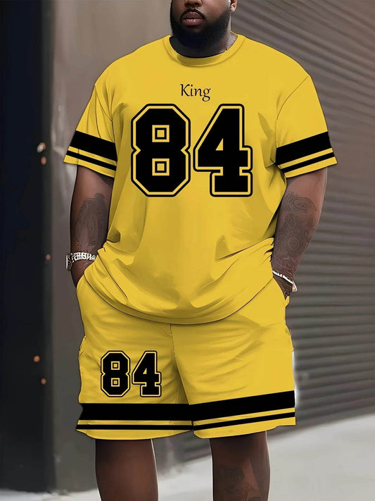 Men's Summer Sweat Suit Set - Breathable Quick Dry Jersey & Shorts - Buy Center