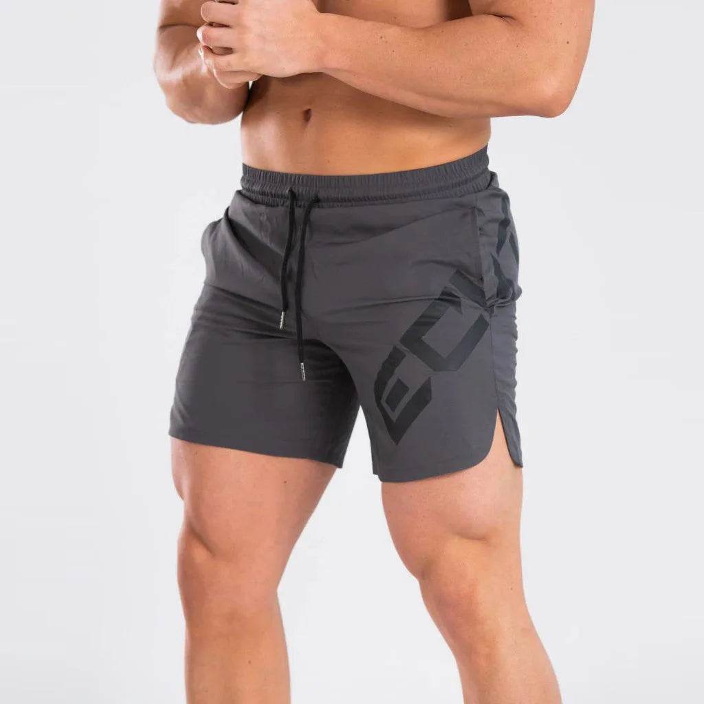 FITNESSTELE Men's Casual Summer Gym Shorts - Quick Dry & Skinny Fit - Buy Center