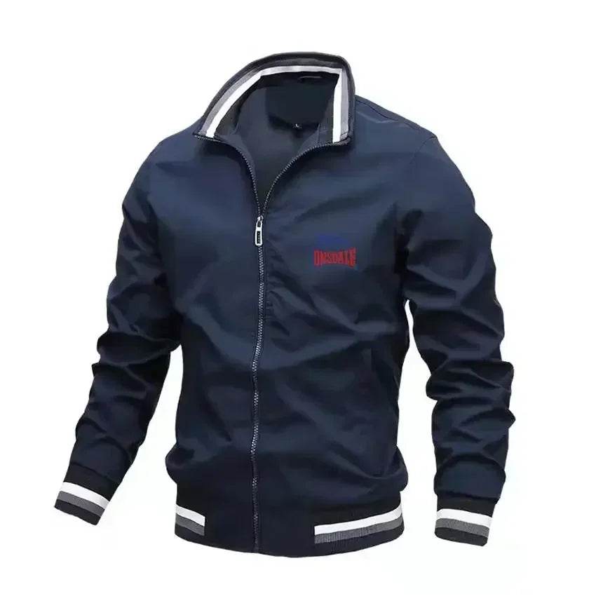 LONSDALE Men's Slim Fit Aviator Jacket - Spring Autumn Casual Fashion - Buy Center