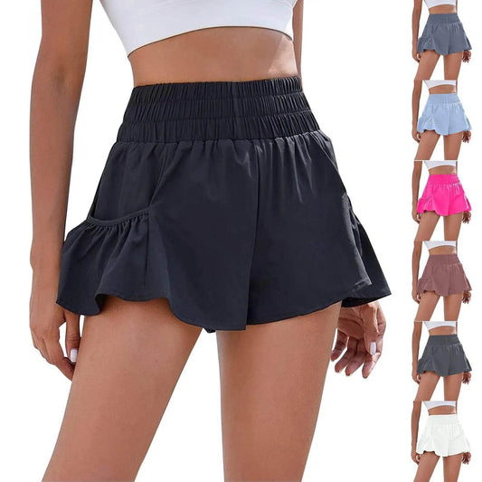 MXWFDY Women's High Waist Sports Shorts - Quick Dry, Casual Fit - Buy Center