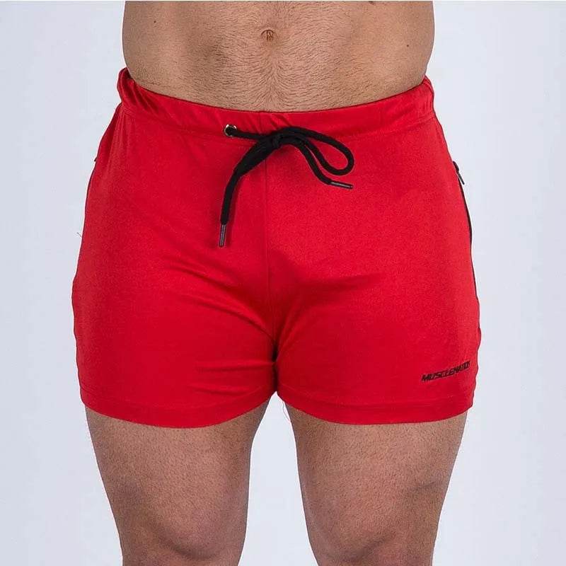 YOSHINEE Men's Quick Dry Shorts - Elastic Waist & Zipper Pockets for Summer - Buy Center