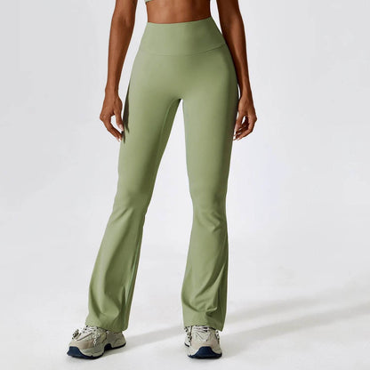 SWELTERING High Waist Flare Leggings - Women's Yoga & Fitness Pants - Buy Center