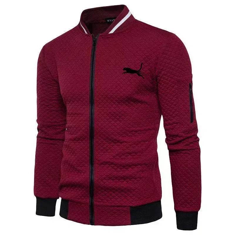 Men's Casual Sportswear Zipper Cardigan - Lightweight Spring Autumn Fashion - Buy Center