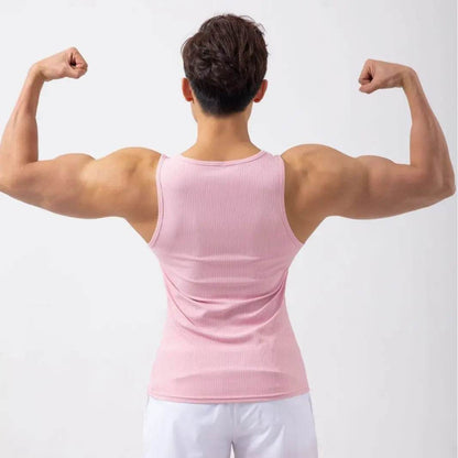 Men's Slim Fit Sports Vest - Quick-Drying Breathable Summer Tank Top - Buy Center