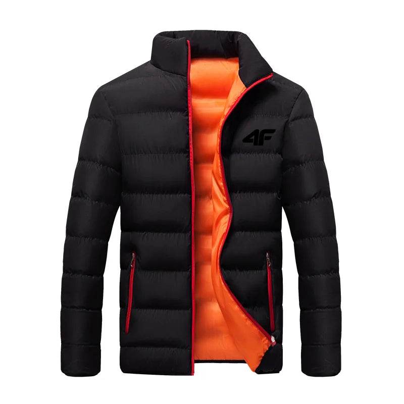 2024 Men's Waterproof Windbreaker Jacket - Warm Autumn Zip-Up Coat - Buy Center